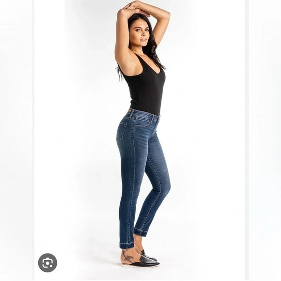 Articles of society skinny jeans size 27 blue denim dark wash - Picture 1 of 9